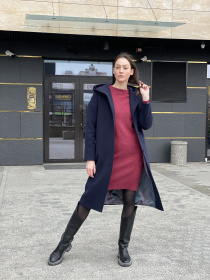 Пальто с утеплителем CAT ORANGE модель 4446 Фото