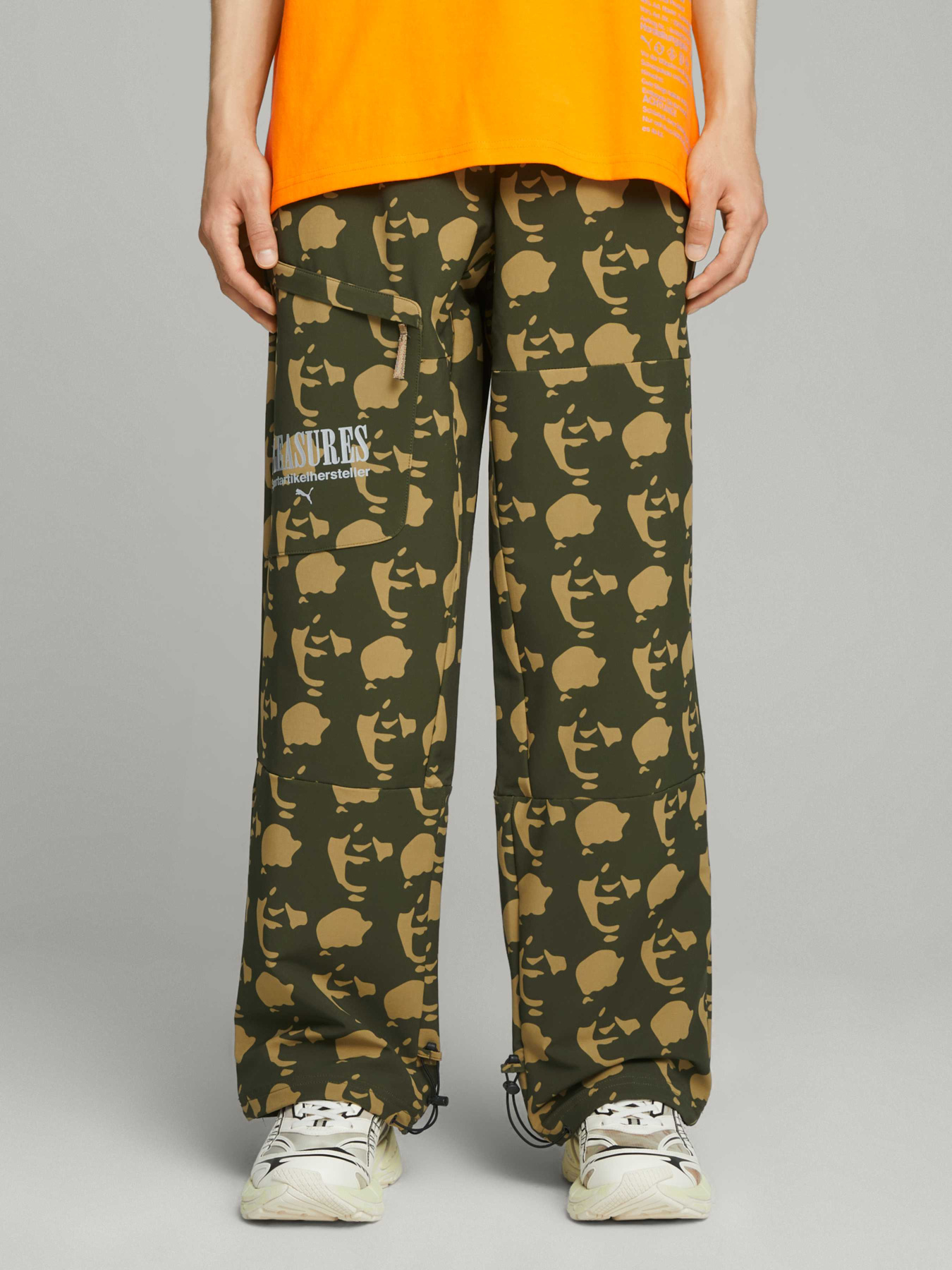 Штаны спортивные PUMA x Pleasures Cargo Pants модель 620881 Фото