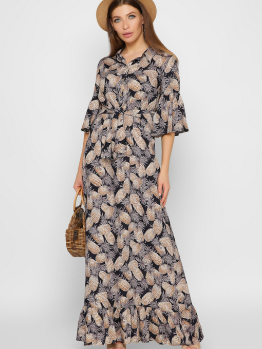 Сукня максі CARICA модель KP102512 Фото