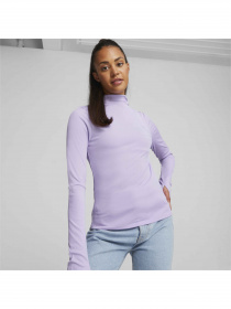 Водолазка PUMA Yona Rib Mock Longsleeve модель 620829 Фото