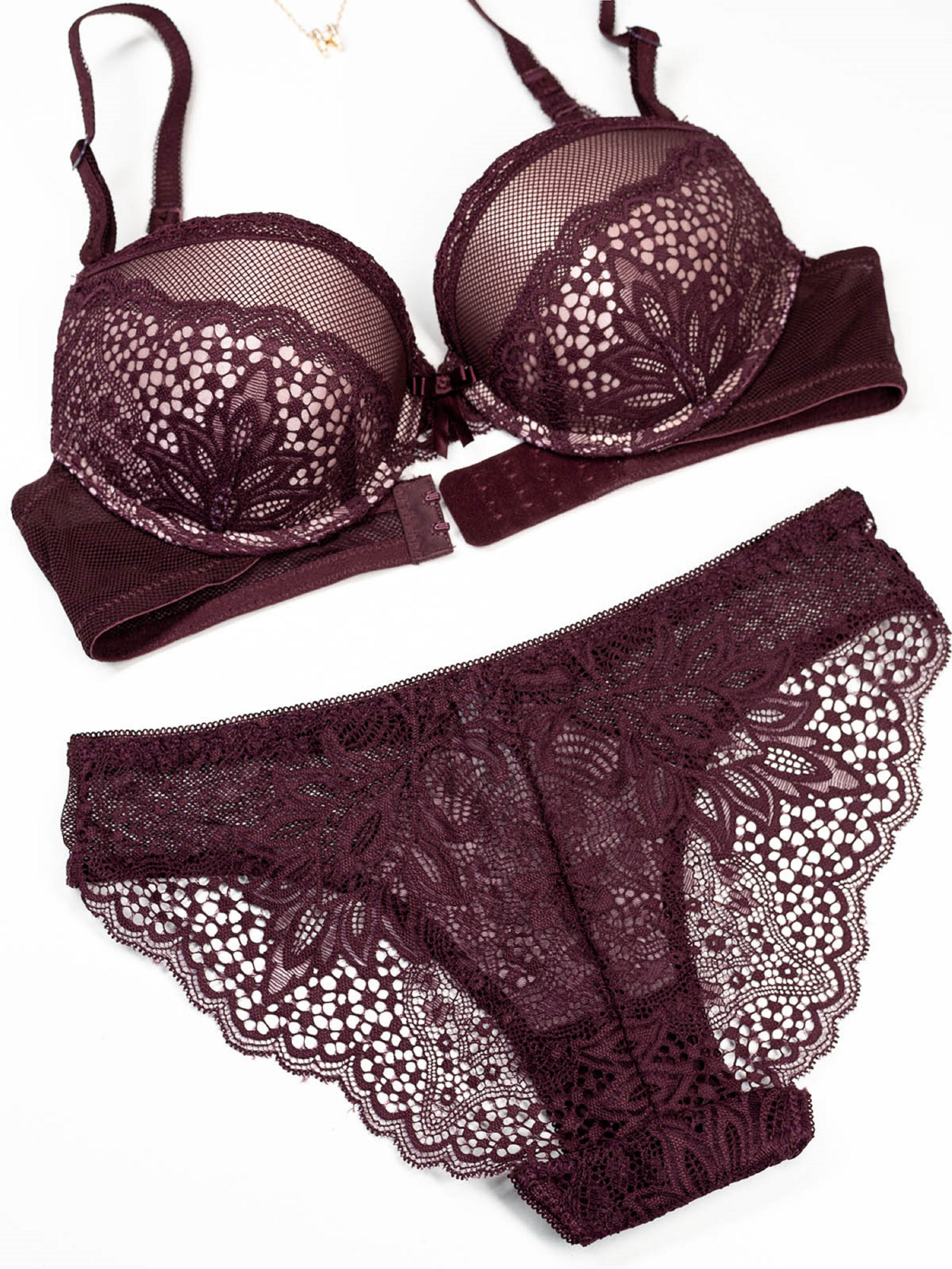 Комплект белья ISSA Plus модель BL2-778_фиолетовый Фото