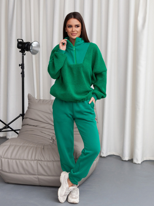 Костюм ISSA Plus модель 14373_зеленый Фото