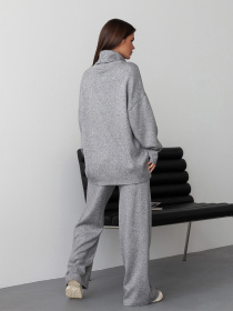 Костюм ISSA Plus модель 14383_серый Фото