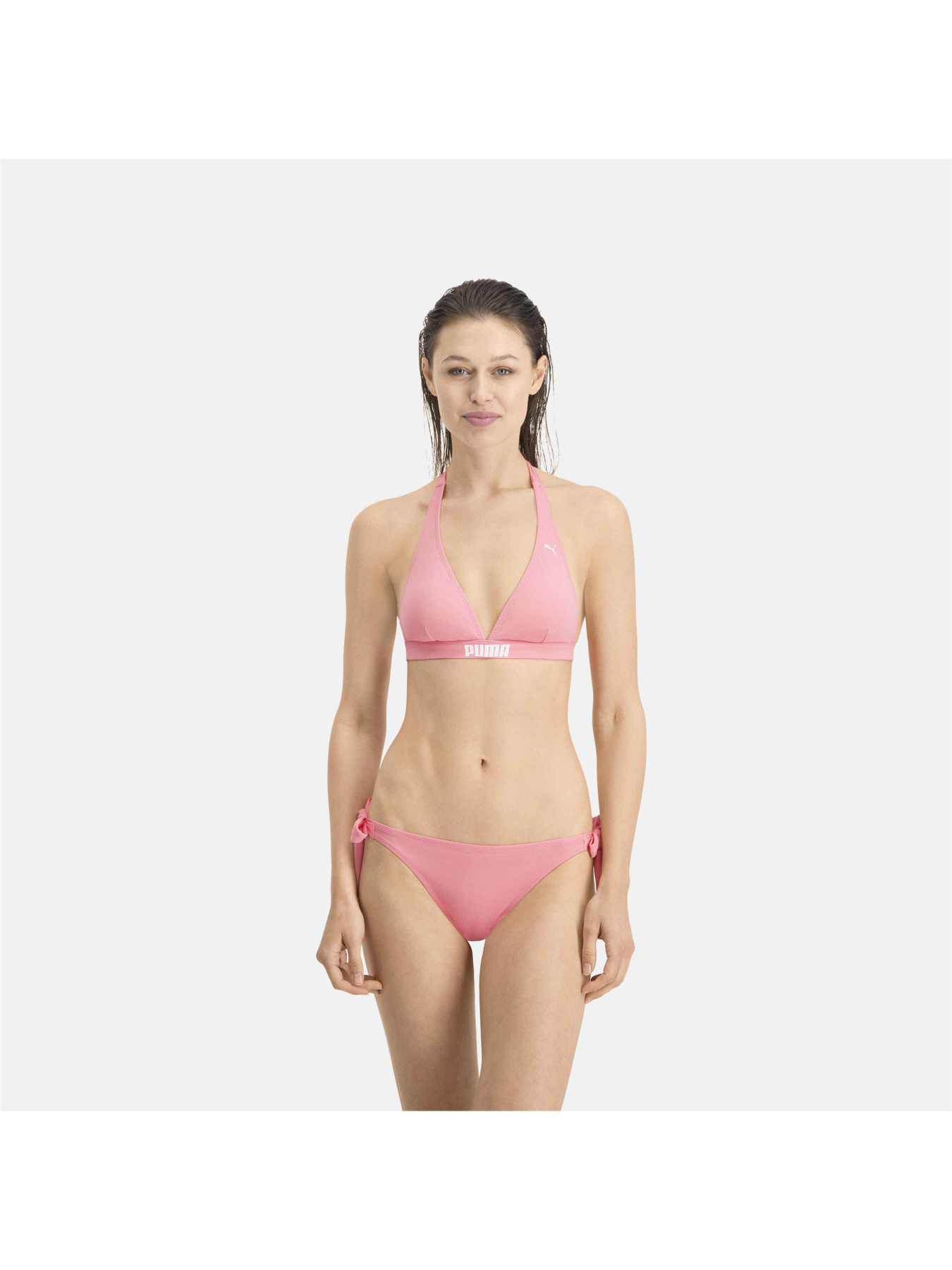 Верхняя часть купальника PUMA Swim Women Halter Strap модель 907668 Фото