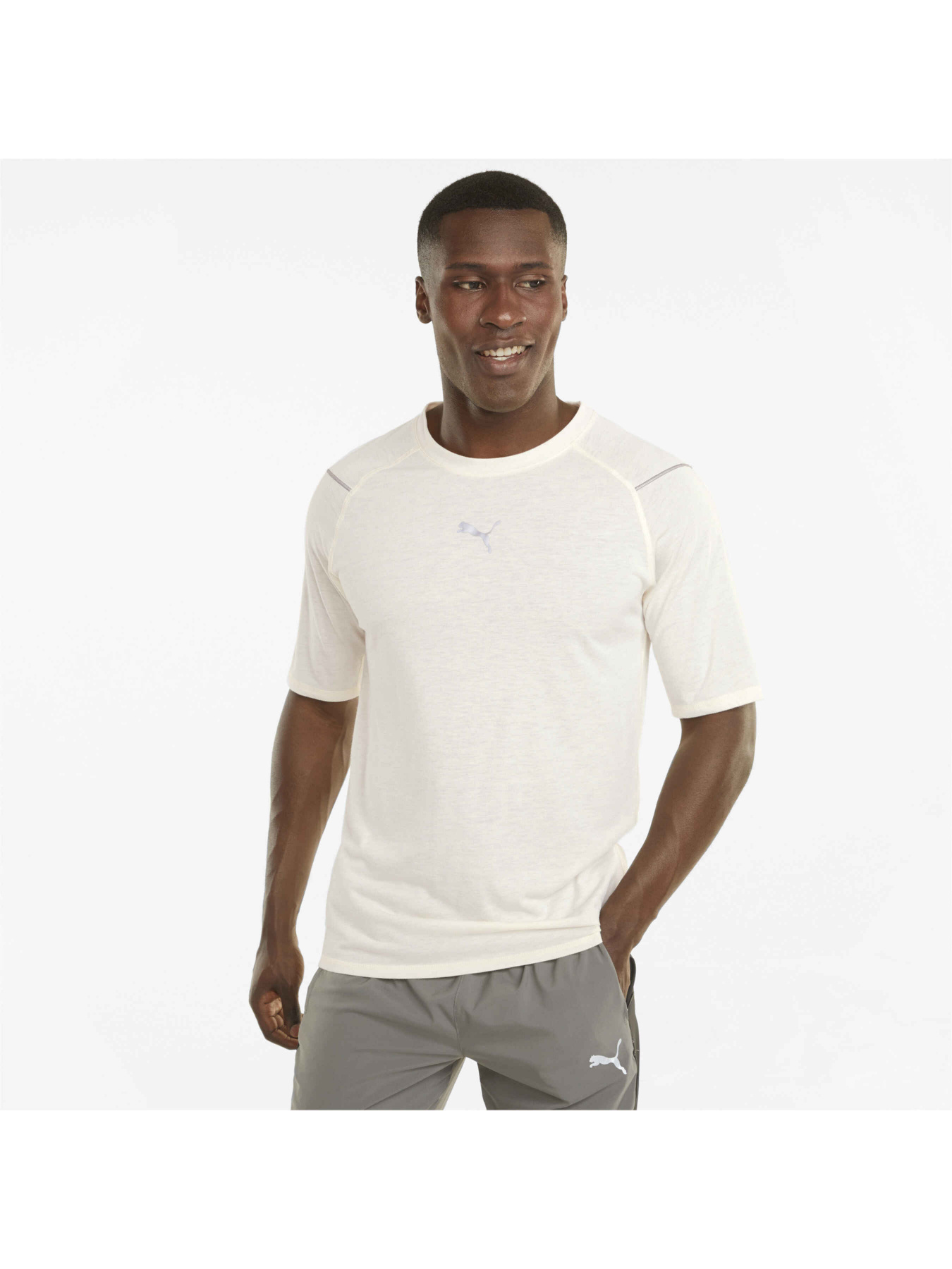 Футболка спортивна PUMA Run Wool Ss Tee модель 520861 Футболка спортивна PUMA Run Wool Ss Tee модель 520861 Фото