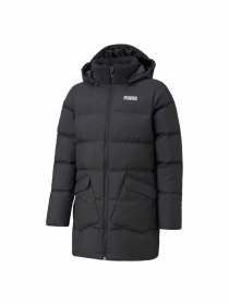 Пуховик PUMA Long Down Jacket G модель 589578 Фото