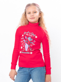 Водолазка Носи своє модель 6068-3-malinovij-koral-drakonchik Фото