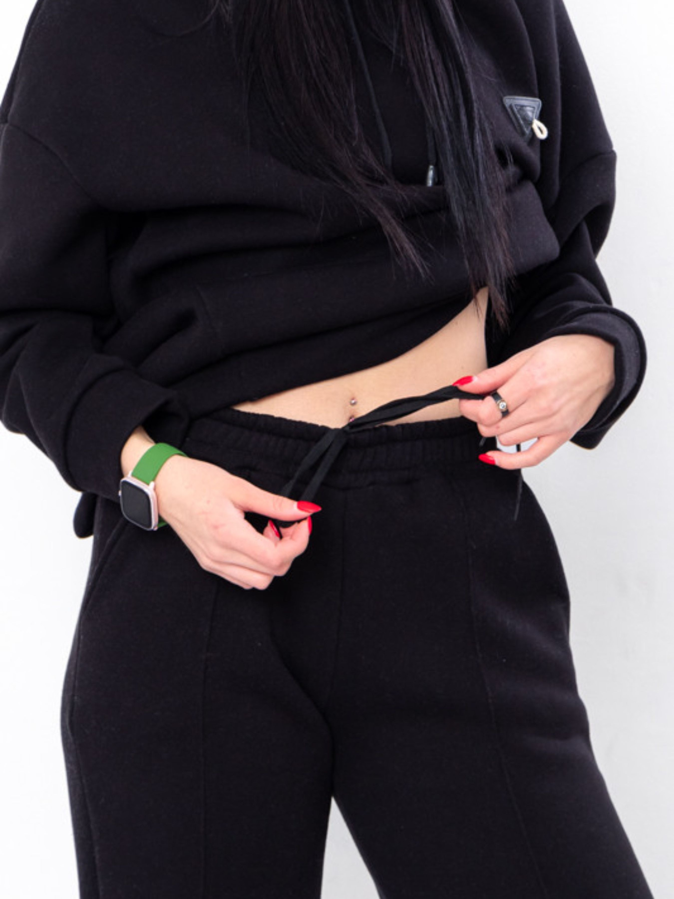 Повседневный костюм Носи своє модель 8372-025-chornij Фото