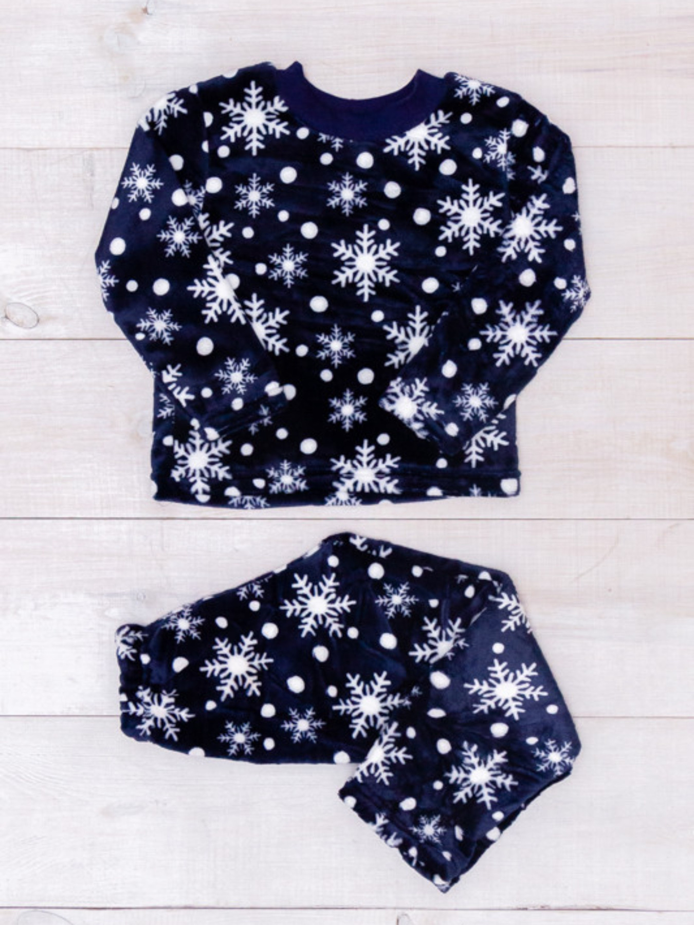 Пижама Носи своє модель 6079-035-5-snzhinki-chornilxno-sinj Фото