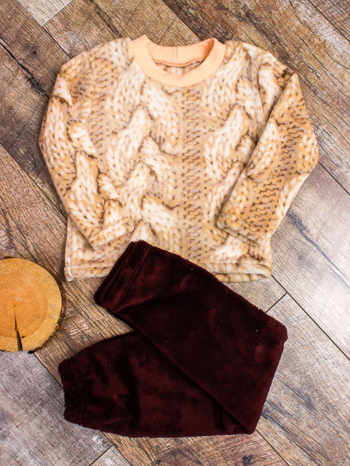 Піжама Носи своє модель 6079-035-5-bezh-korichnevij Фото