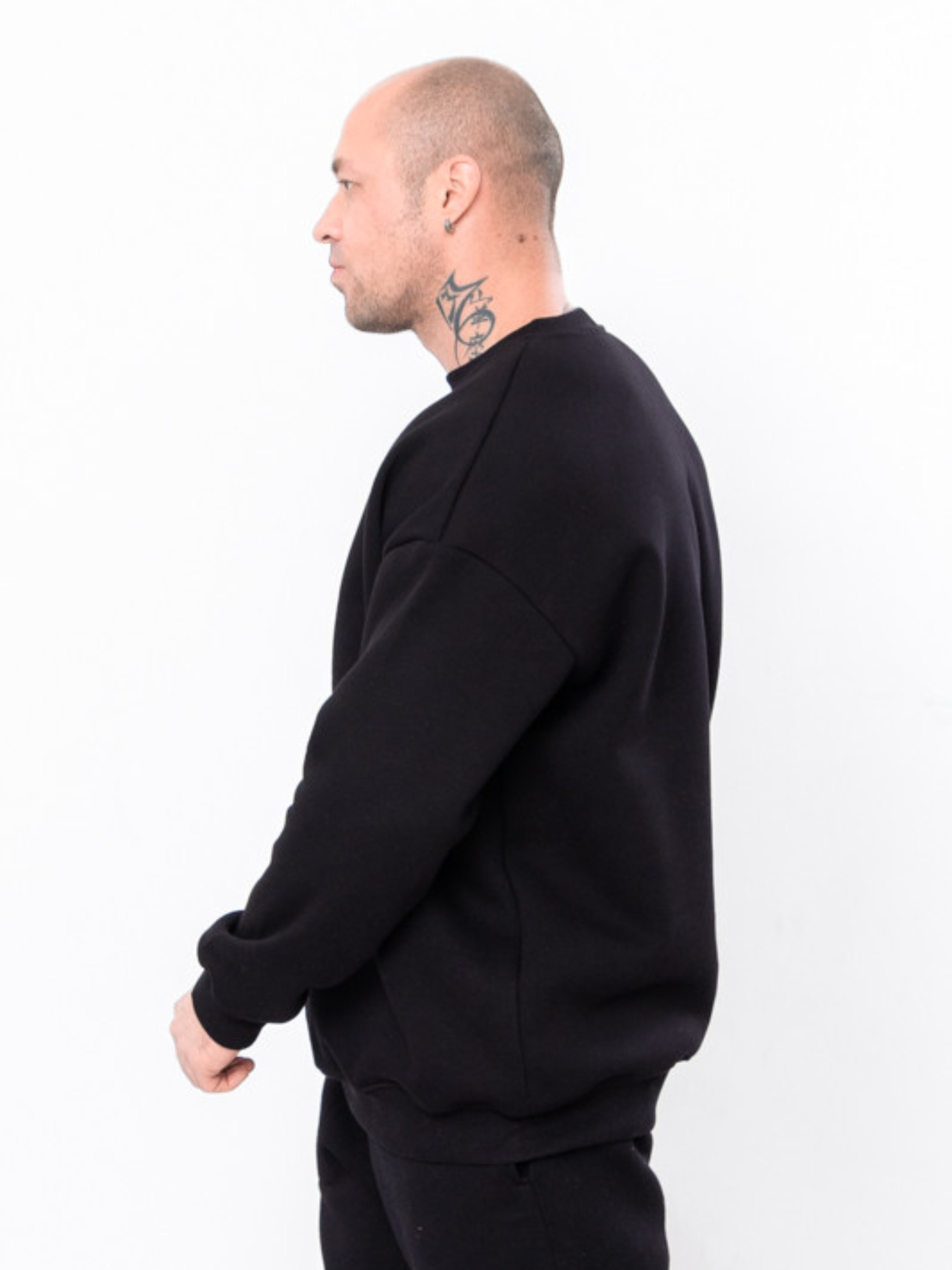 Світшот Носи своє модель 8379-025-chornij Фото