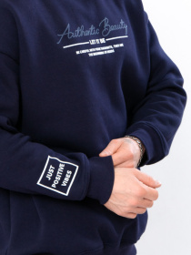 Світшот Носи своє модель 8379-025-33-chornilxno-sinj Фото