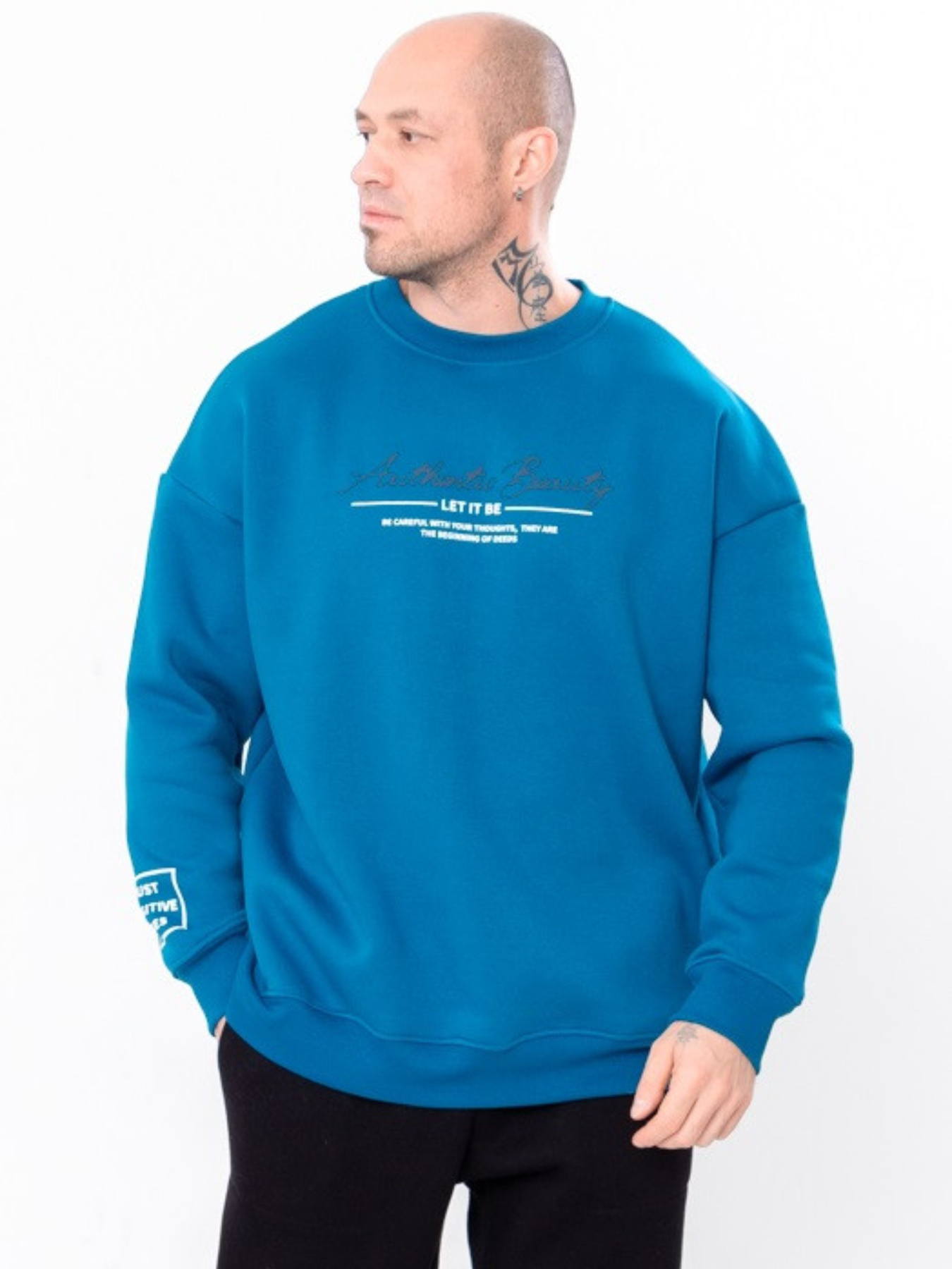 Світшот Носи своє модель 8379-025-33-temno-bryuzovij Фото