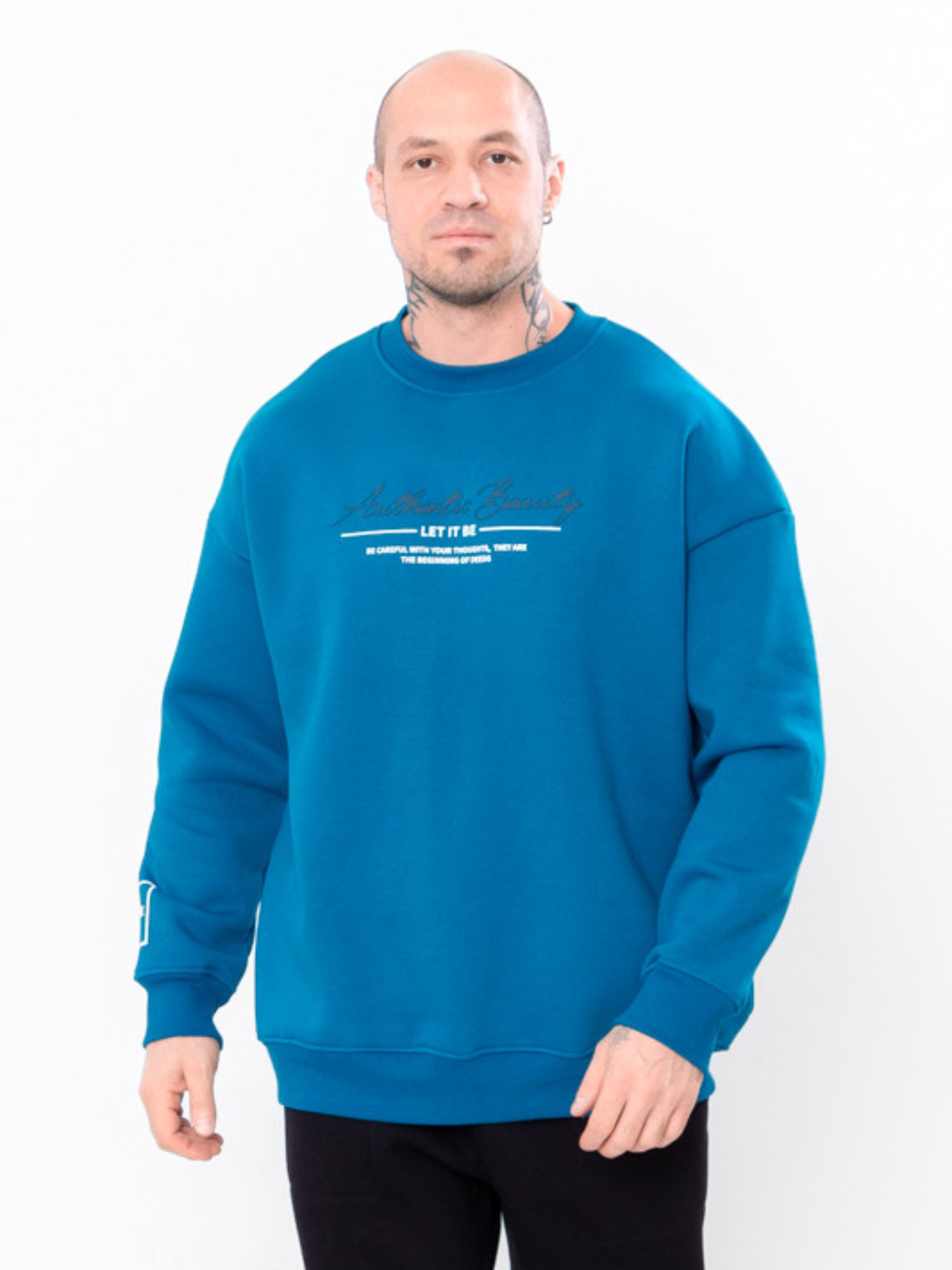 Світшот Носи своє модель 8379-025-33-temno-bryuzovij Фото