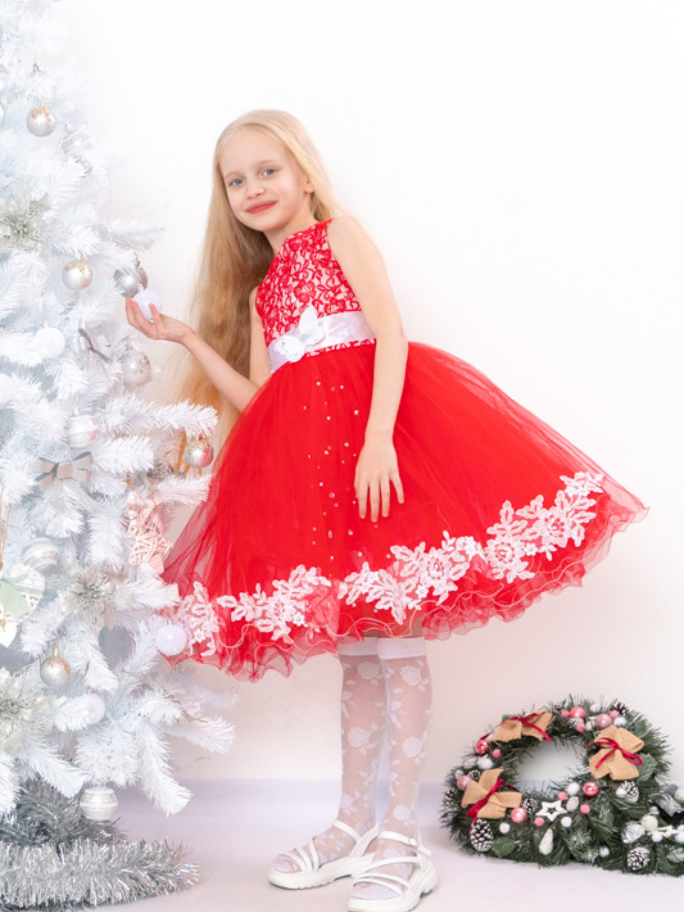 Платье миди Носи своє модель 15198-chervonij Фото