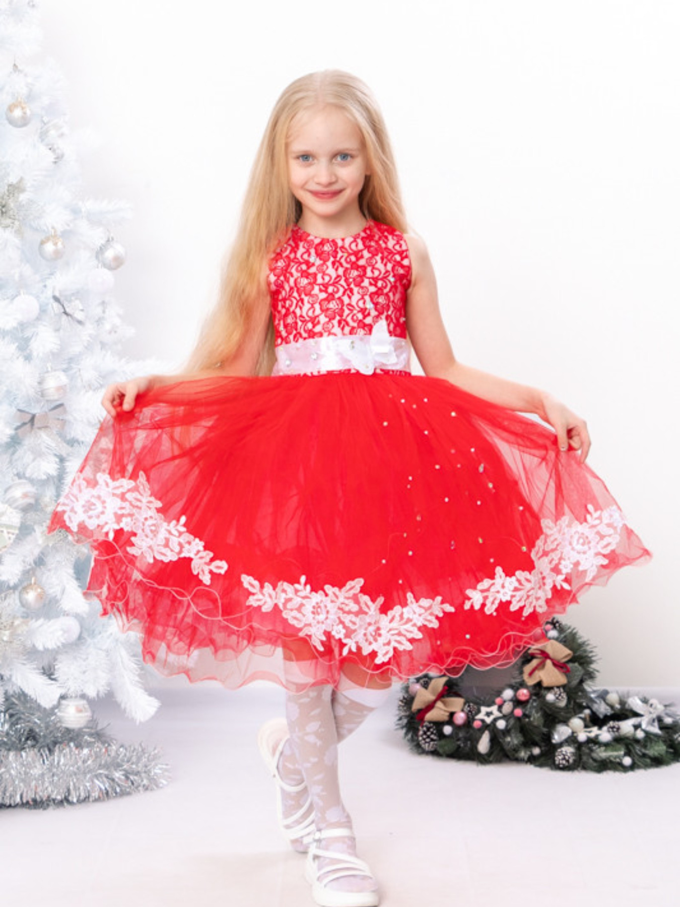 Платье миди Носи своє модель 15198-chervonij Фото