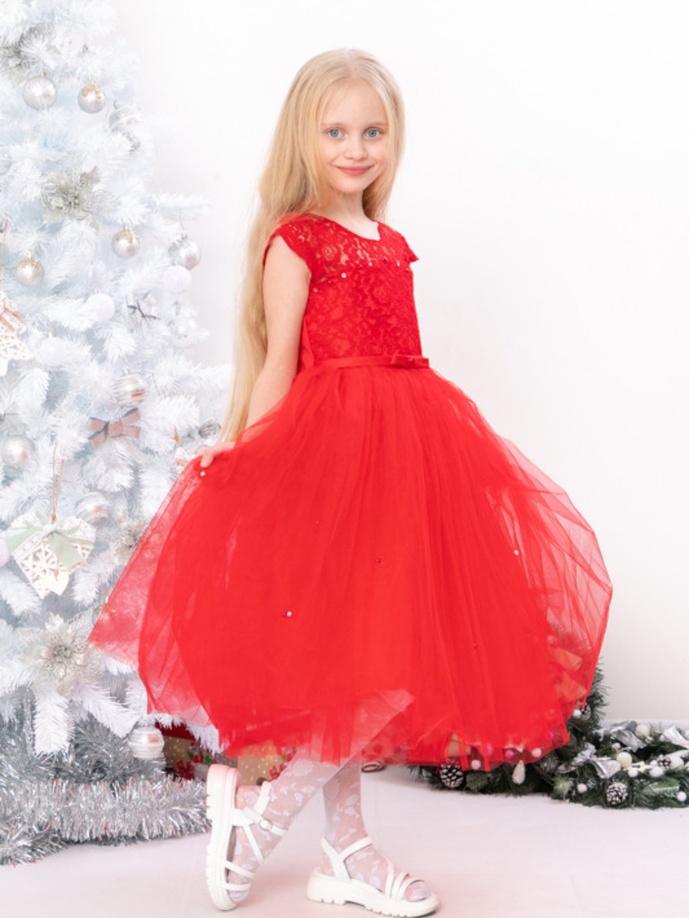 Платье миди Носи своє модель 15197-chervonij Фото