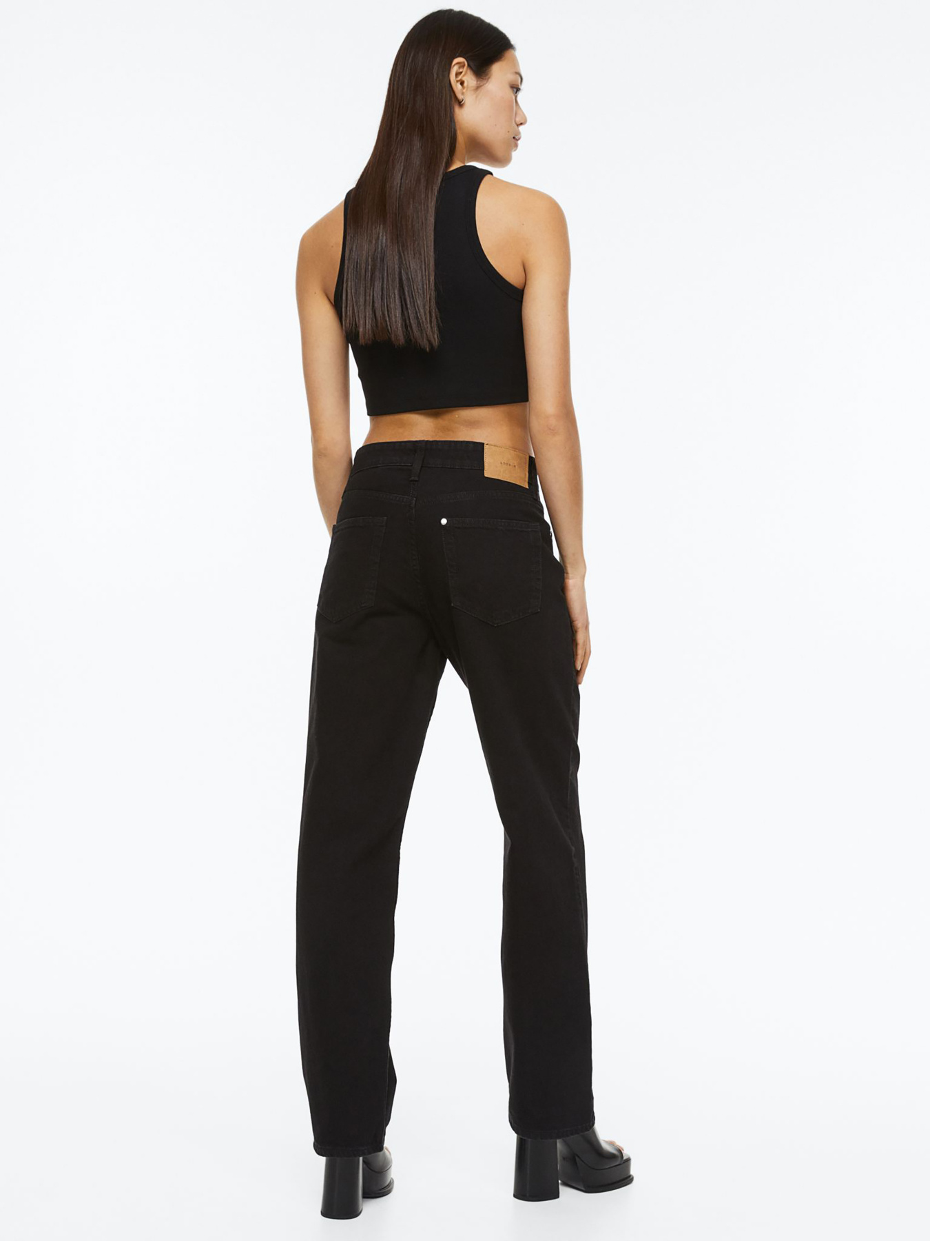 Прямые джинсы H&M модель 70311 Фото