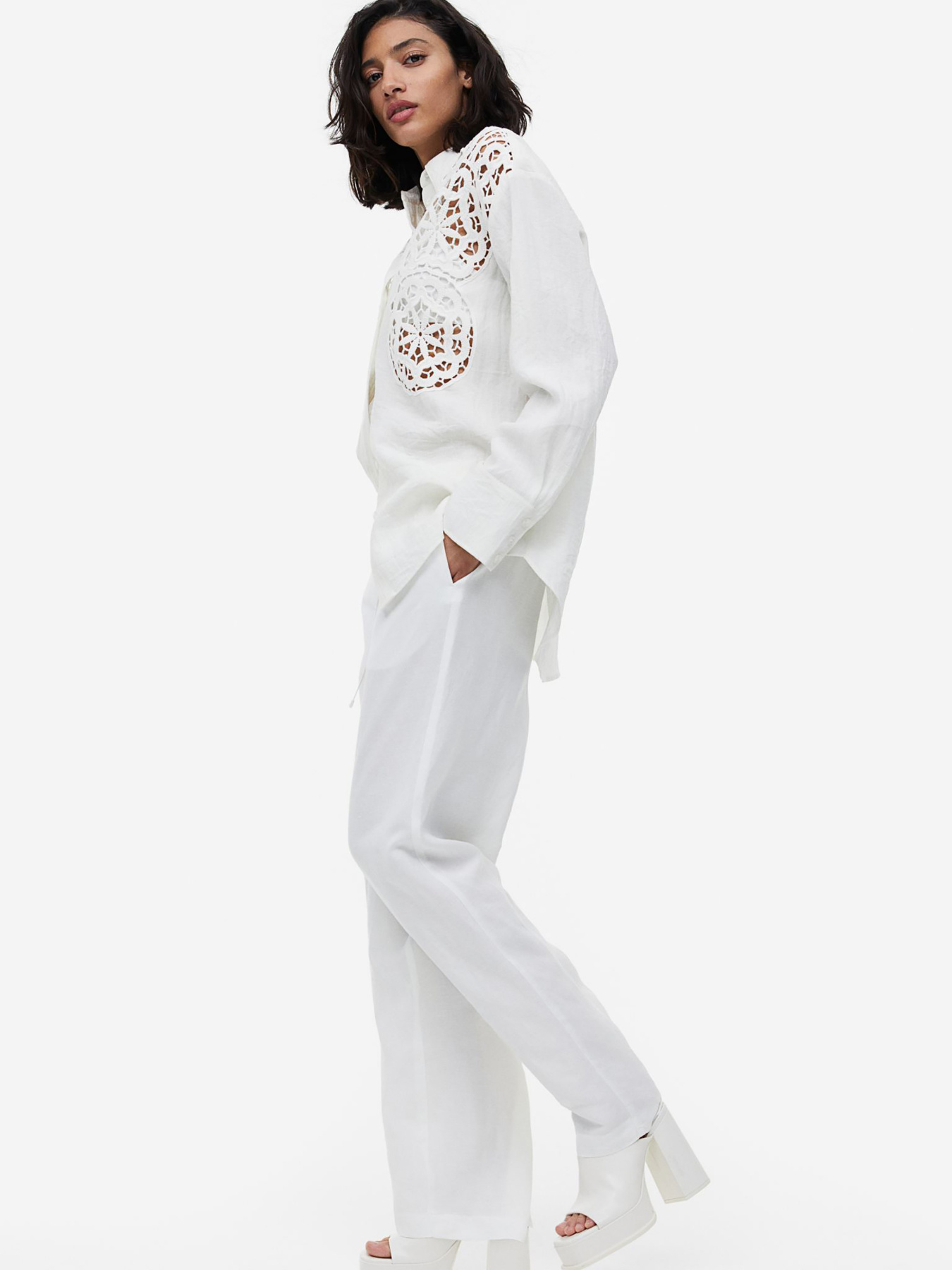 Брюки палаццо H&M модель 70314 Фото