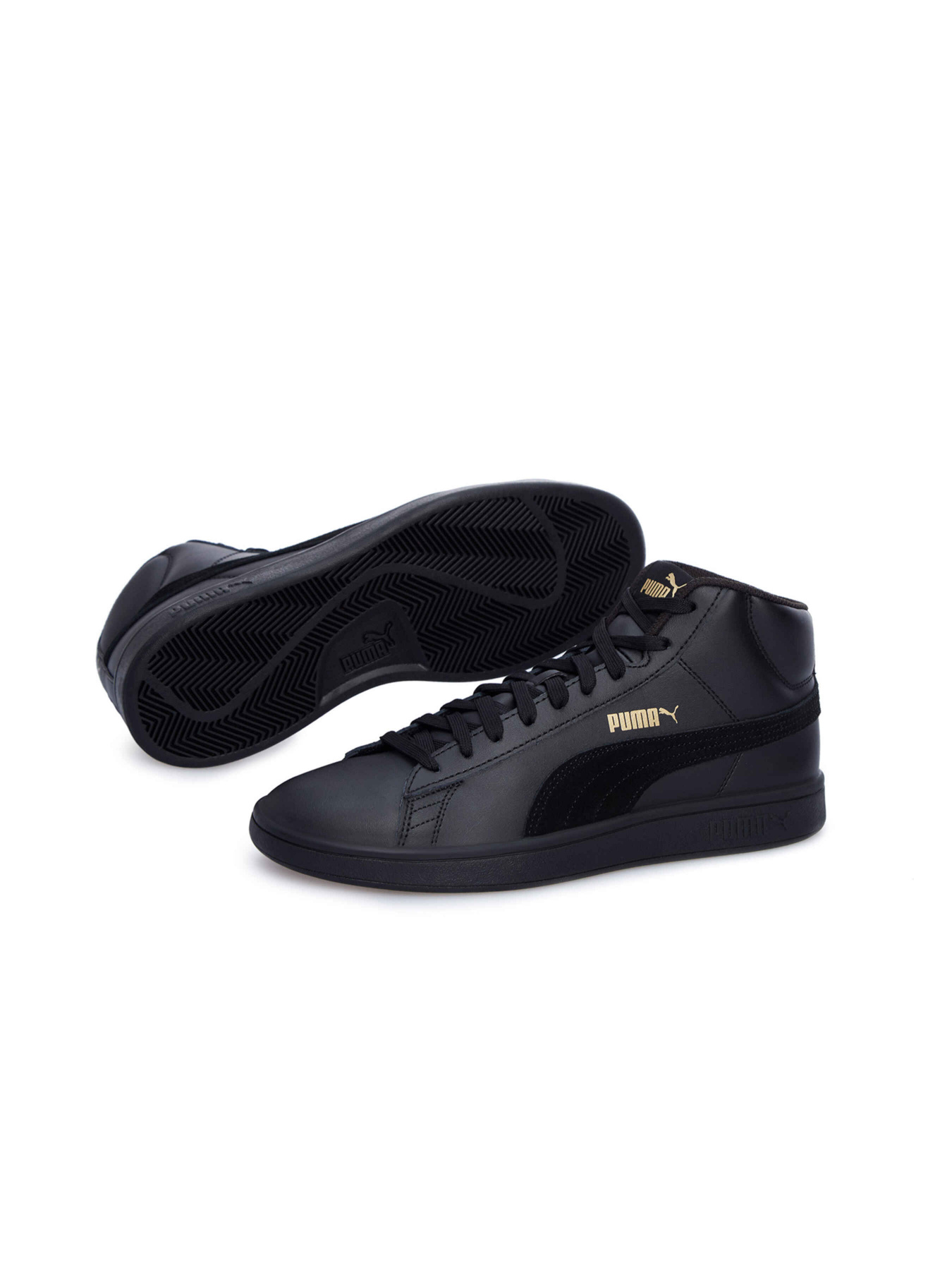 Кеды высокие PUMA Smash V2 Mid L модель 366924 Кеды высокие PUMA Smash V2 Mid L модель 366924 Фото