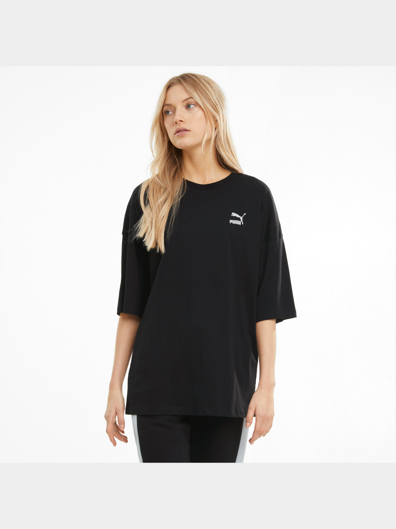 Футболка PUMA Classics Loose Tee модель 599579 Фото