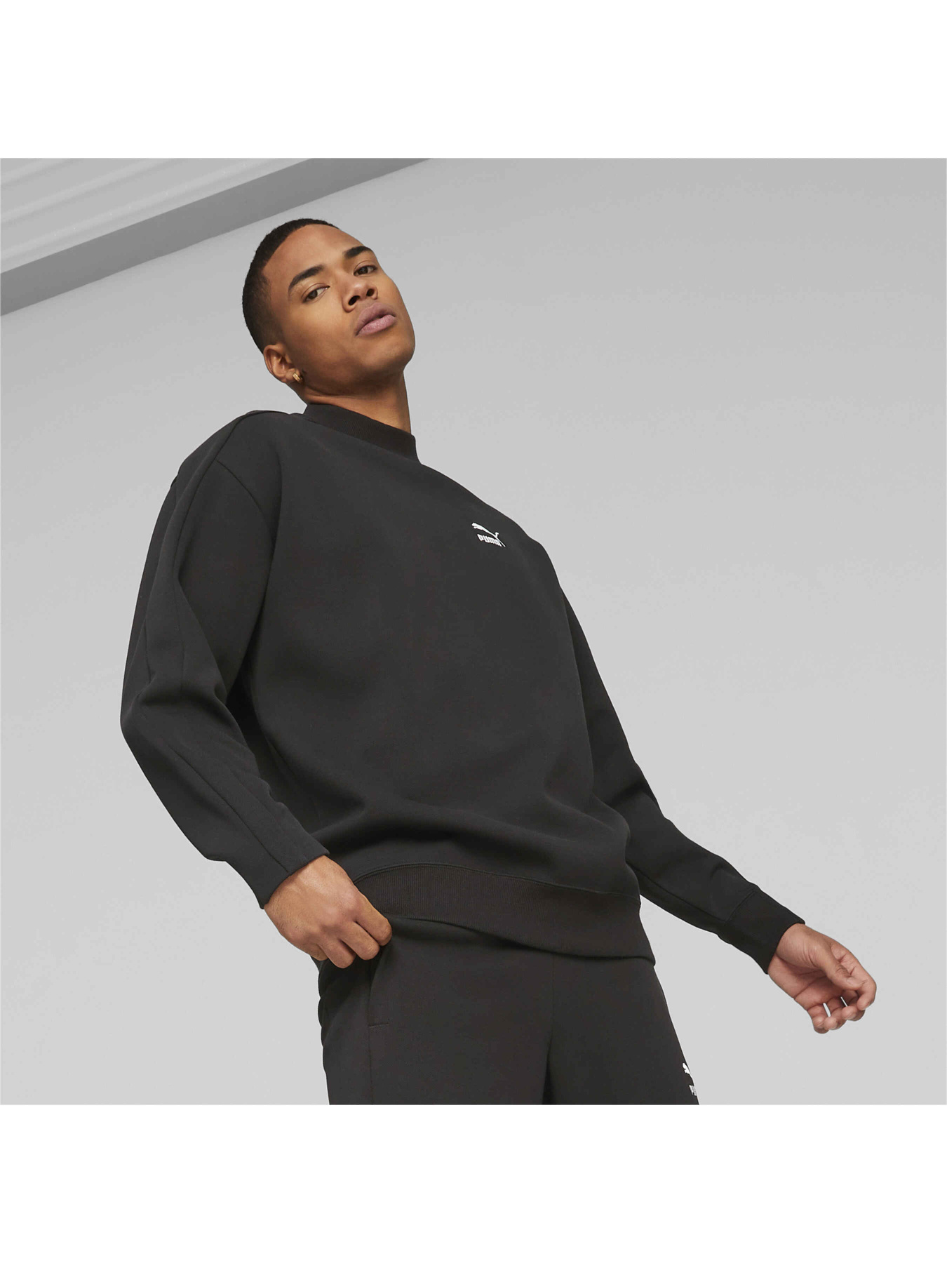 Свитшот PUMA T7 Mock Neck Crew модель 539483 Фото