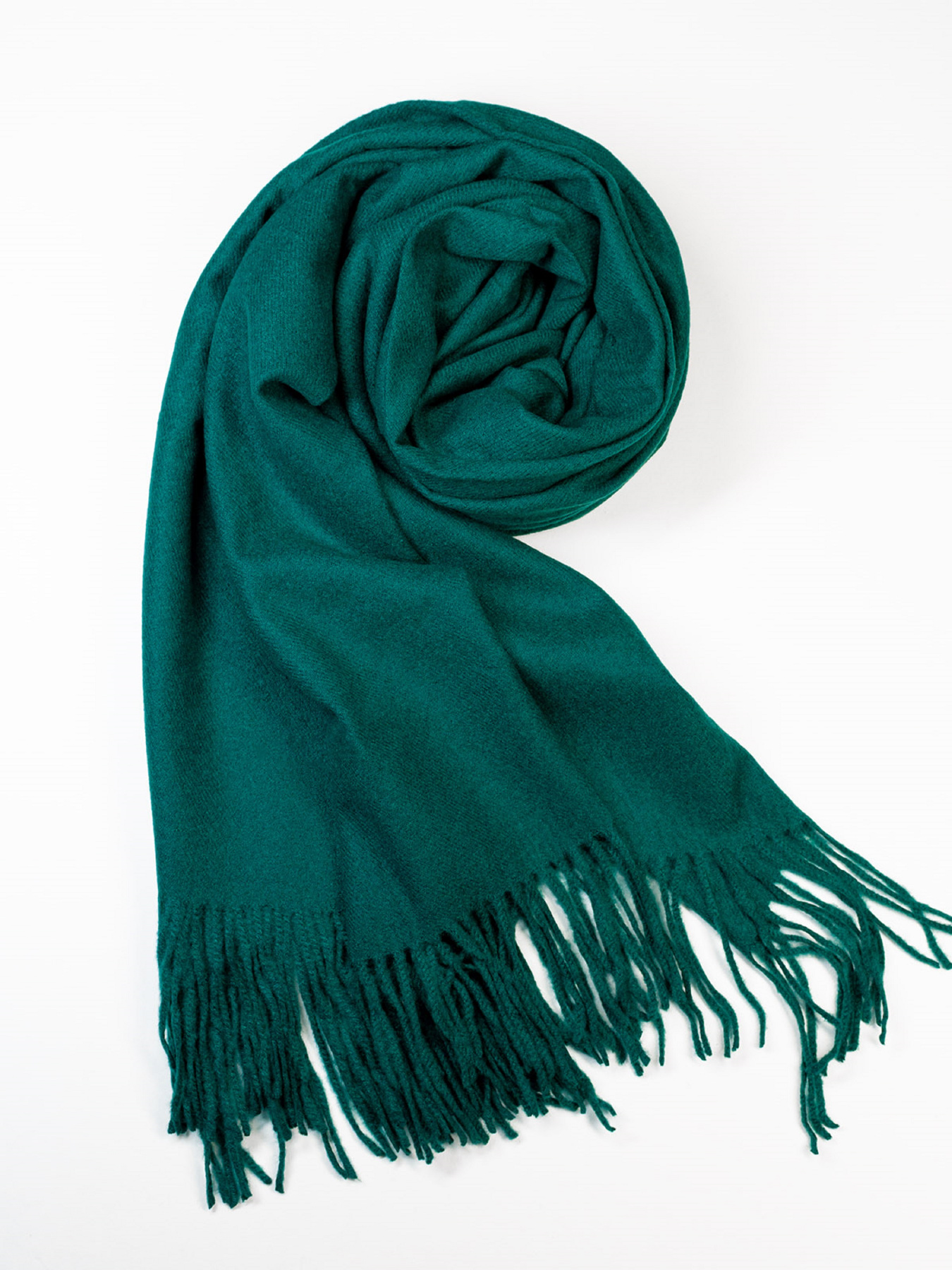 Шарф ISSA Plus модель SH-48_зеленый Шарф ISSA Plus модель SH-48_зеленый Фото