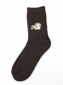 Шкарпетки ISSA Plus модель NS-349_коричневый Фото