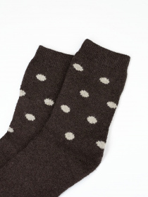 Шкарпетки ISSA Plus модель NS-350_коричневый Фото