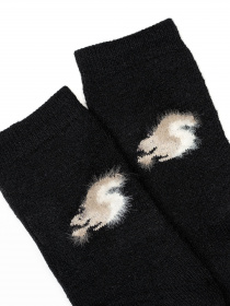 Носки ISSA Plus модель NS-349_черный Носки ISSA Plus модель NS-349_черный Фото