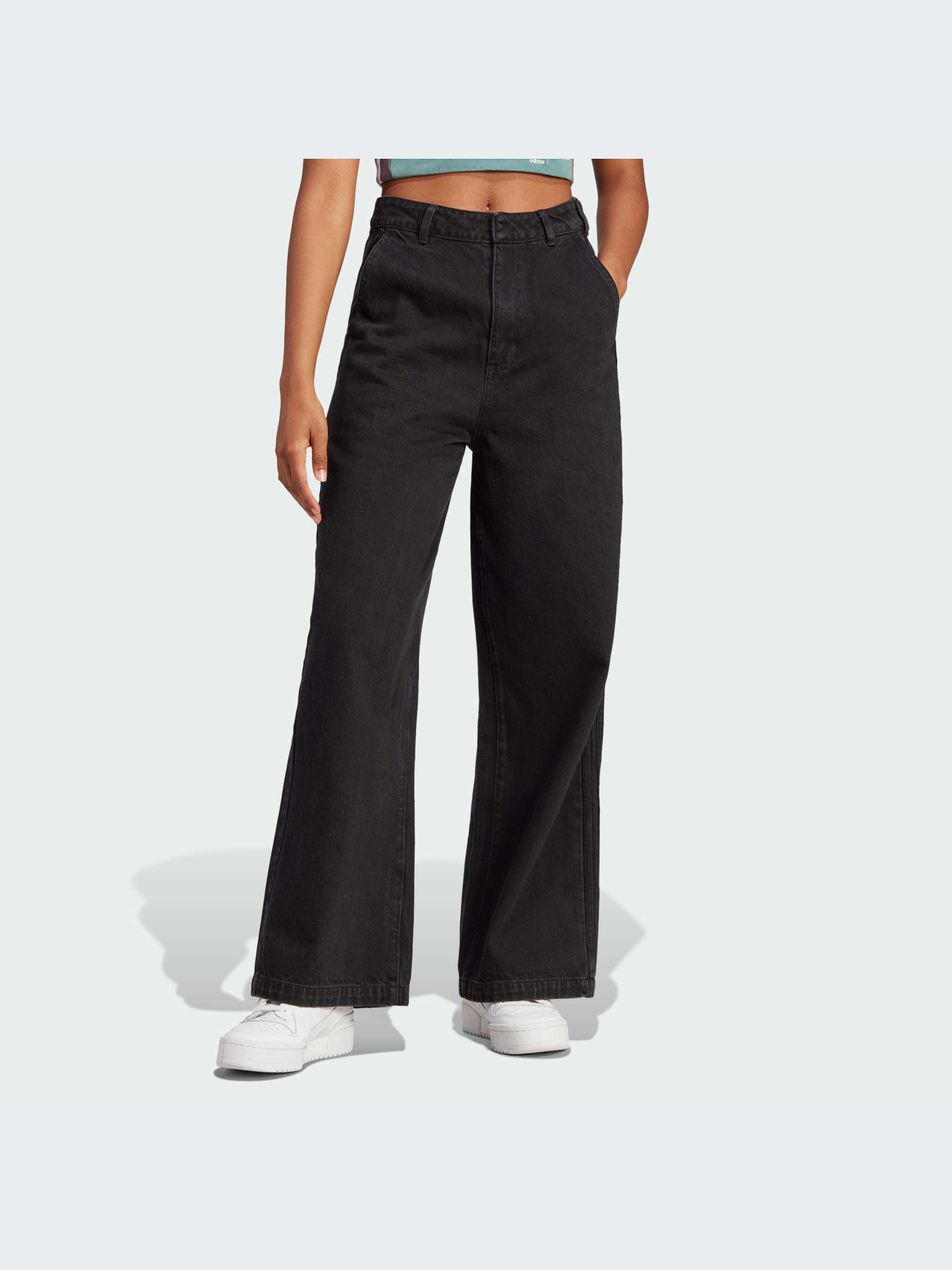 Широкие джинсы Adidas x KSENIASCHNAIDER модель IJ8338 Фото