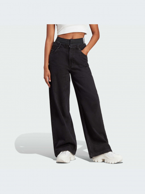 Широкие джинсы Adidas x KSENIASCHNAIDER модель IJ8348 Фото