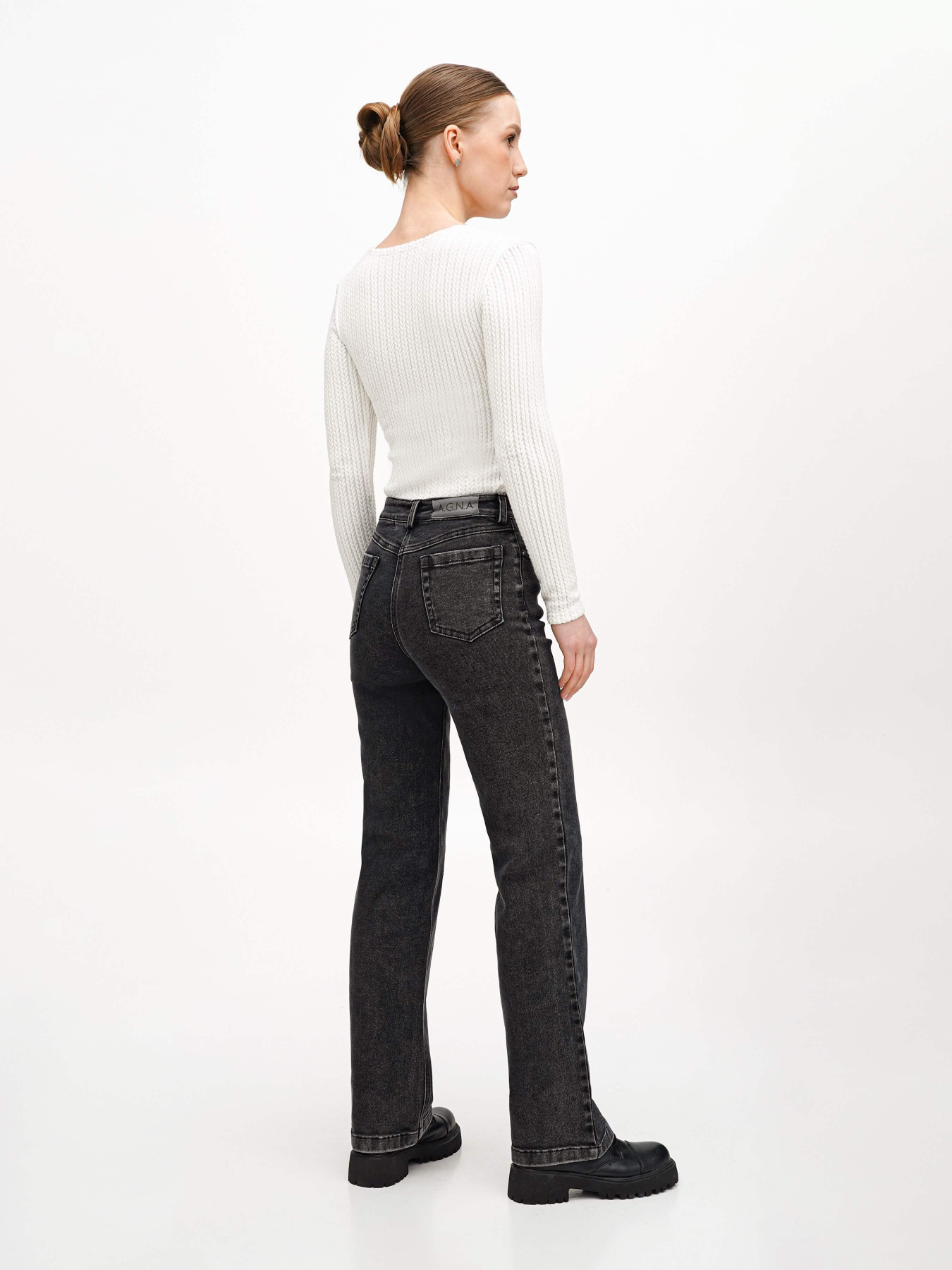 Прямые джинсы A.G.N.A модель AG-2018 Фото