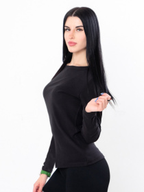 Лонгслив Носи своє модель 8380-113-chornij Фото