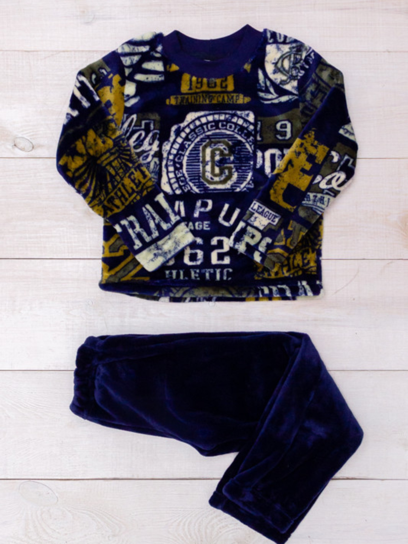 Пижама Носи своє модель 6079-035-4-chorn-sinj-nadpisi Фото