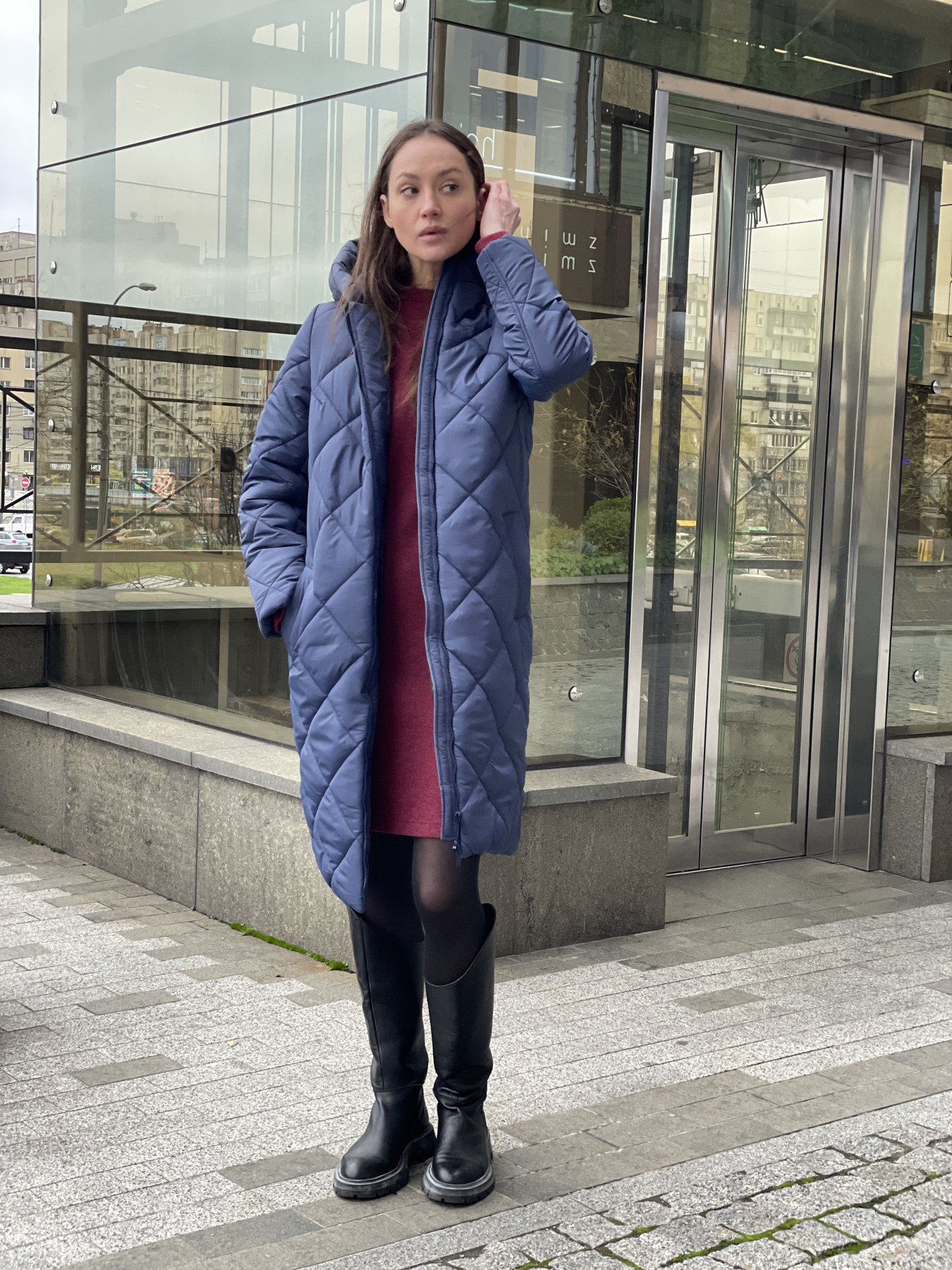 Зимняя куртка CAT ORANGE модель 4447 Фото