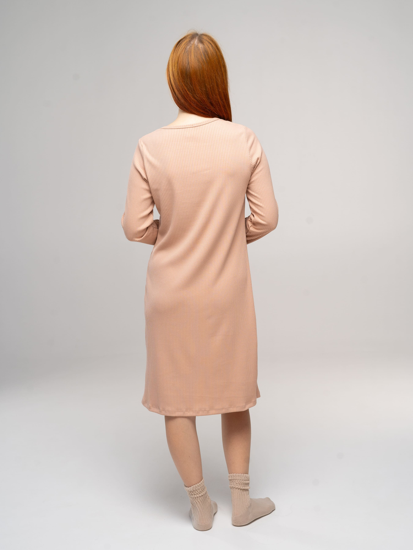 Ночная рубашка Роза модель 230438_powder Фото