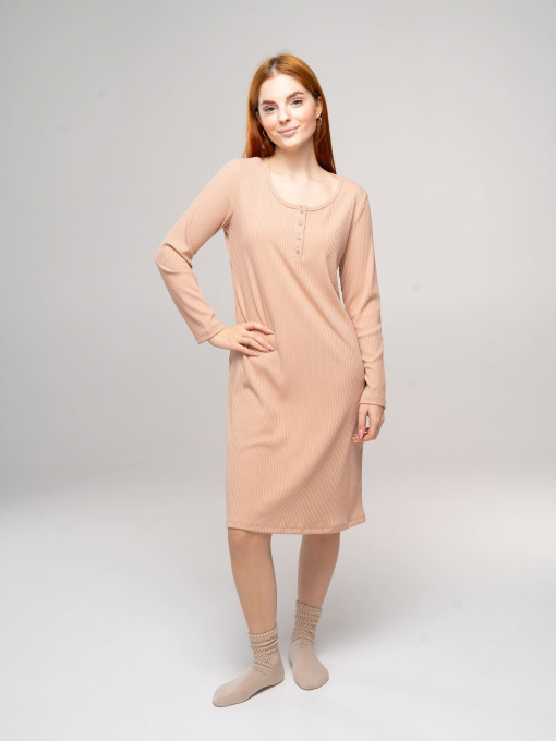 Нічна сорочка Роза модель 230438_powder Фото