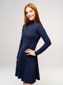 Сукня міні Роза модель 230402_blue Сукня міні Роза модель 230402_blue Фото