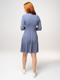 Сукня міні Роза модель 230402_grey Фото