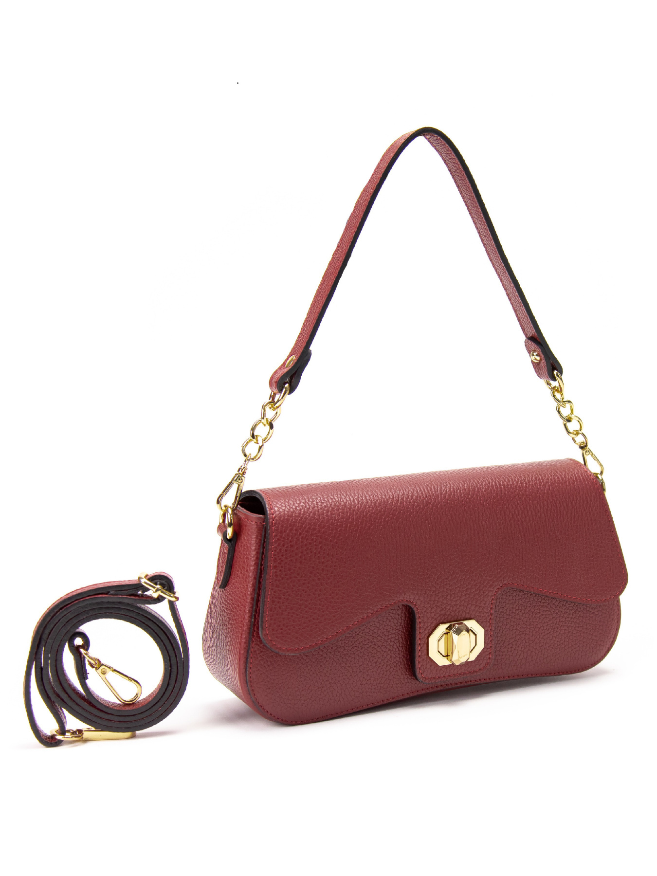 Кросс-боди RoyalBag модель F-IT-1011BO Фото