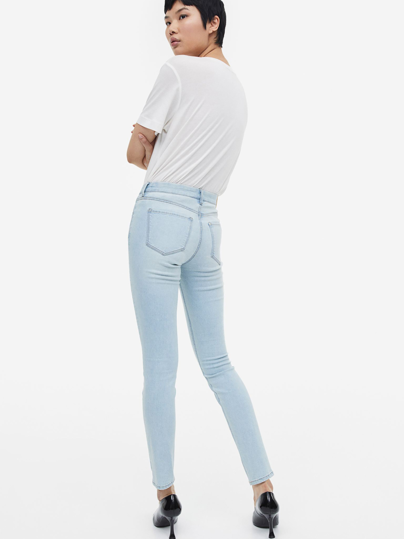 Зауженные джинсы H&M модель 70591 Фото