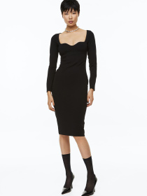 Платье миди H&M модель 70633 Фото