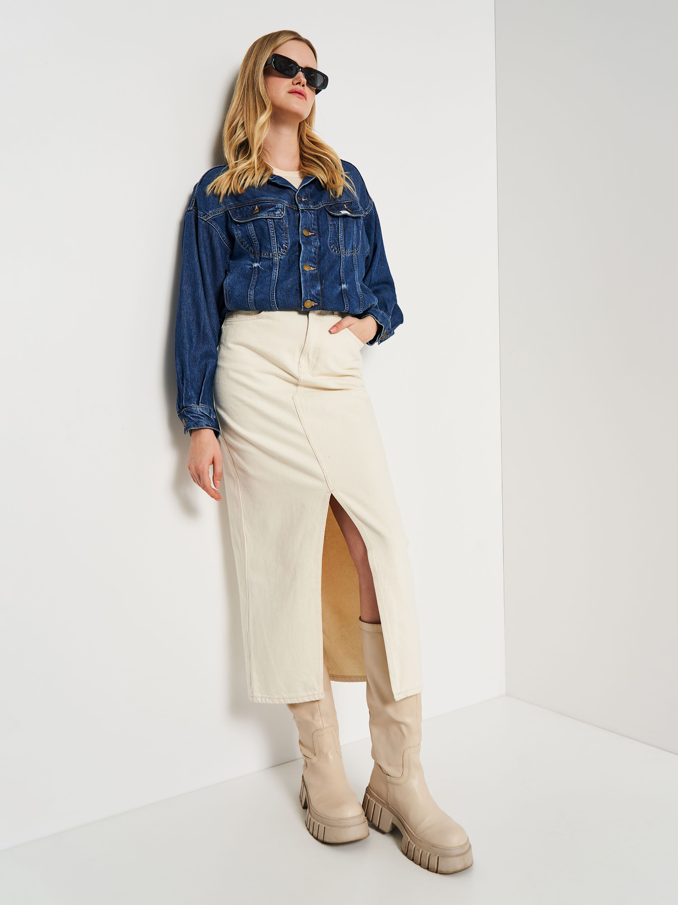 Джинсова куртка H&M модель 70631 Фото