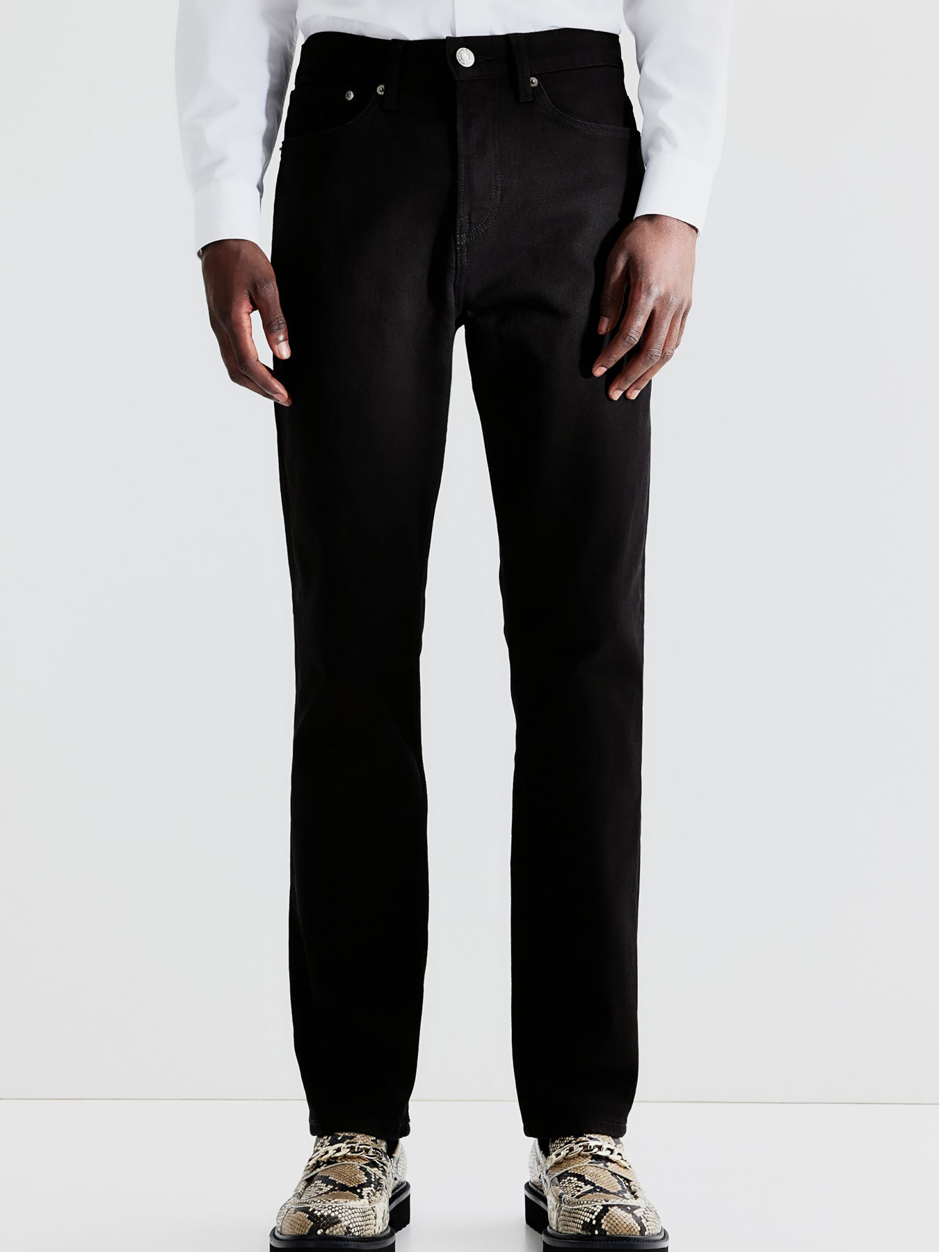 Прямые джинсы H&M модель 70590 Фото