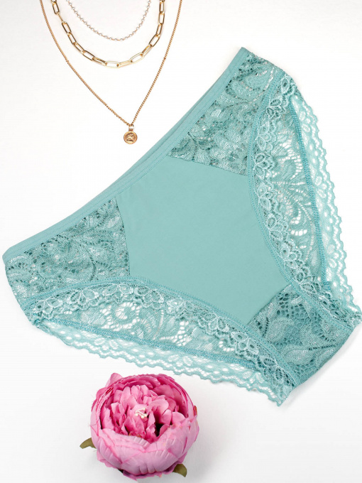 Труси ISSA Plus модель BL2-868_бирюзовый Труси ISSA Plus модель BL2-868_бирюзовый Фото