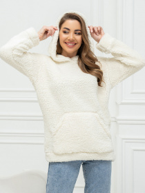 Худи ISSA Plus модель 14202_молочный Фото