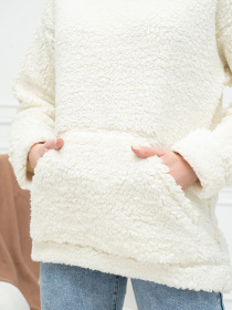 Худі ISSA Plus модель 14202_молочный Фото