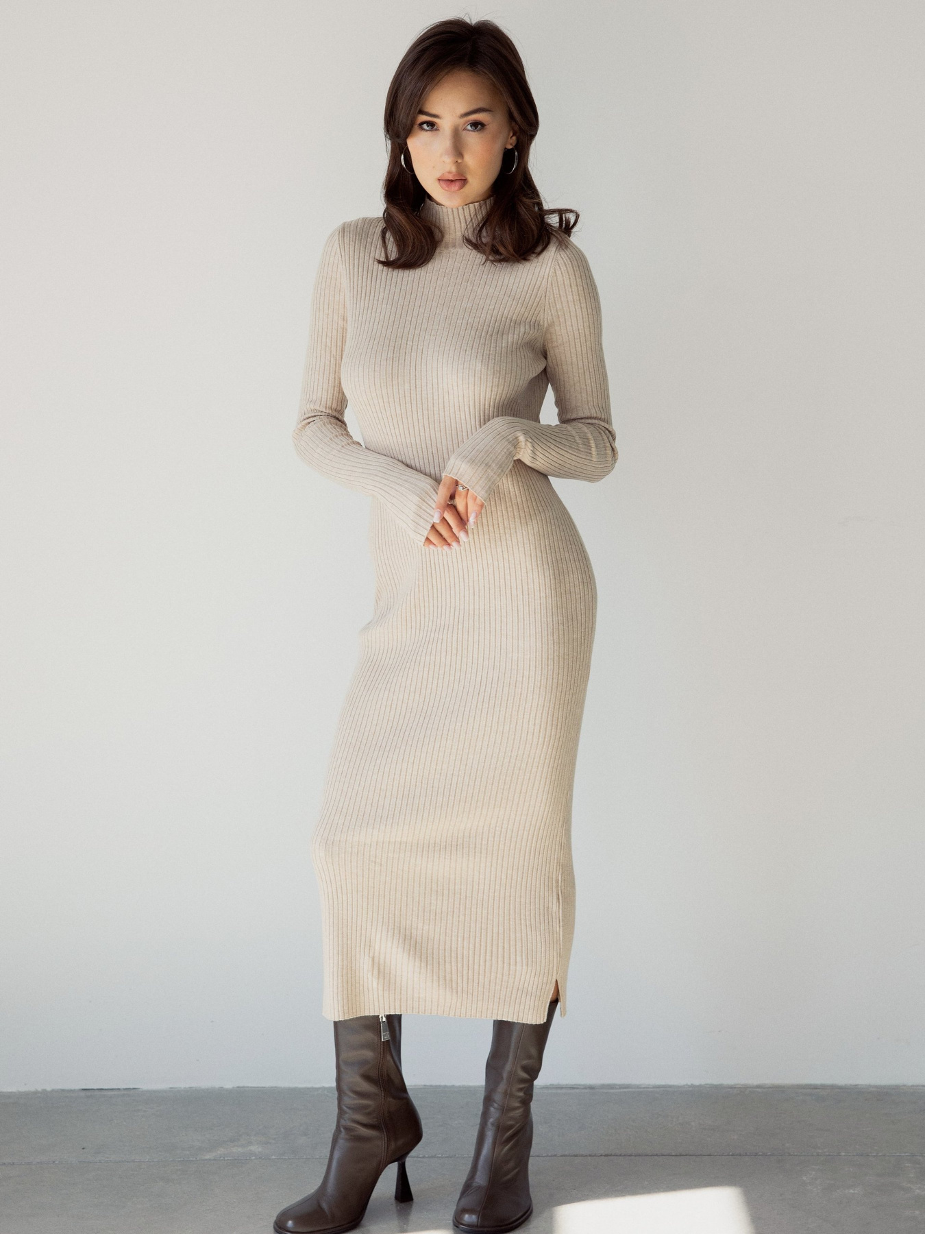 Платье миди Gepur модель 45574 Платье миди Gepur модель 45574 Фото