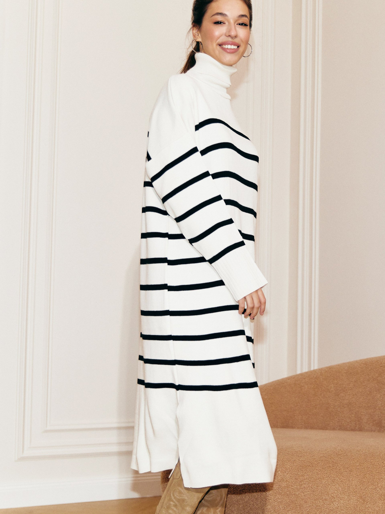 Платье миди Gepur модель 45932 Платье миди Gepur модель 45932 Фото